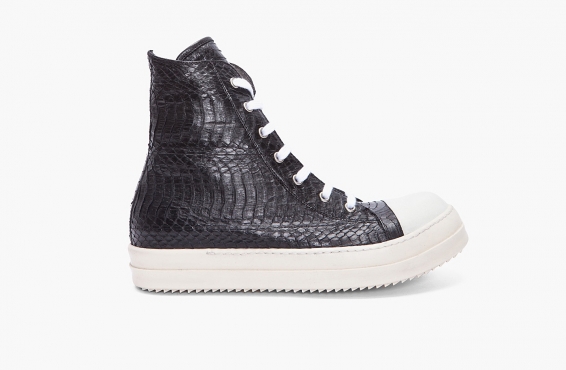 Croc High Top Sneakers de Rick Owens