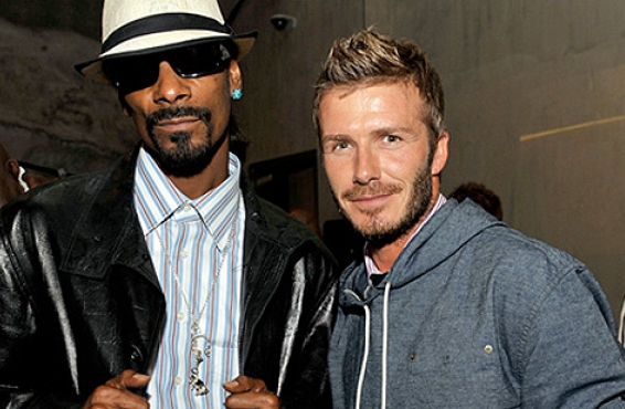 Snoop Dogg se une a David Beckham en una línea de ropa