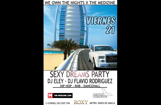 Fiesta The Medizine en Barcelona con Flavio Rodríguez & DJ Eley en Roxy Club el 21 de septiembre