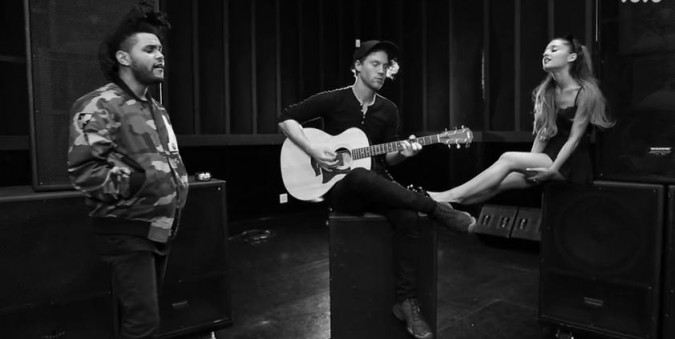 Ariana Grande y The Weeknd interpretan 'Love Me Harder' en versión acústica