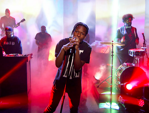 A$AP Rocky interpreta 'L$D' y 'Jukebox Joints' en Jimmy Fallon
