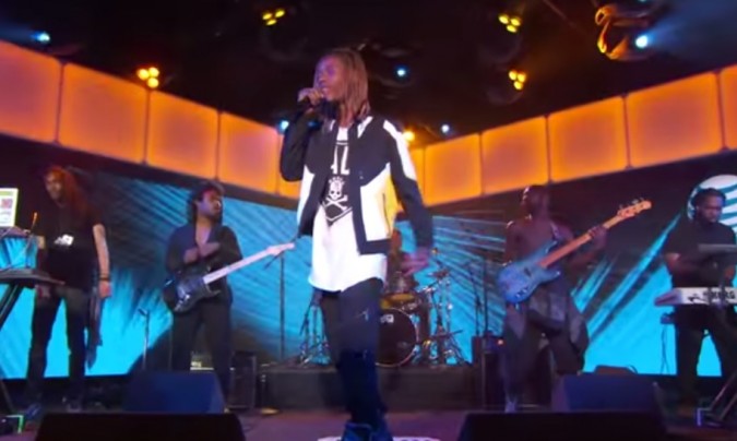 Fetty Wap interpreta 'Trap Queen' en Jimmy Kimmel Live!