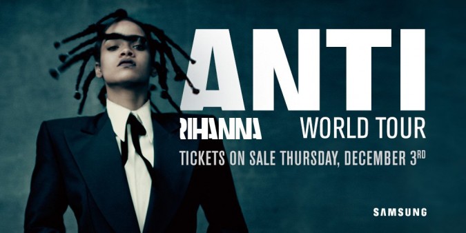 Rihanna anuncia tour junto a The Weeknd, Travi$ Scott y Big Sean [ACTUALIZACIÓN: Fechas anunciadas]