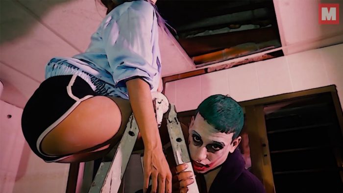 Kaydy Cain es el Joker en su nuevo videoclip 'Look in my eyes'