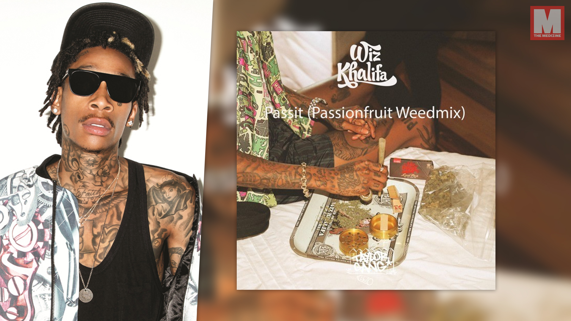 Wiz Khalifa lanza 'Passit', un remix del 'Passionfruit' de Drake