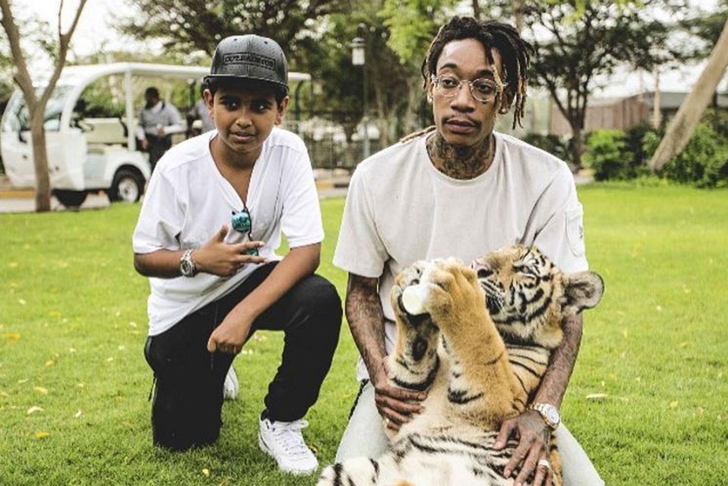 Money Kicks 15 años, dinero, sneakers y tigres desde Dubái