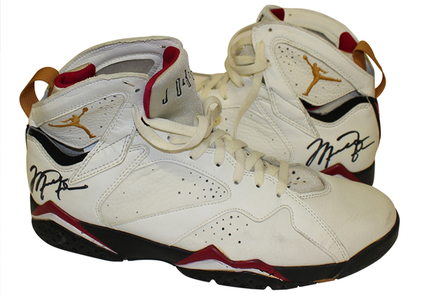 Salen a subasta las Air Jordan 7 que calzó Michael Jordan en el '92