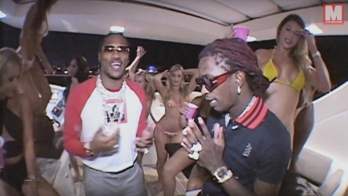 Young Thug y Future se suben al yate en 'Relationship'
