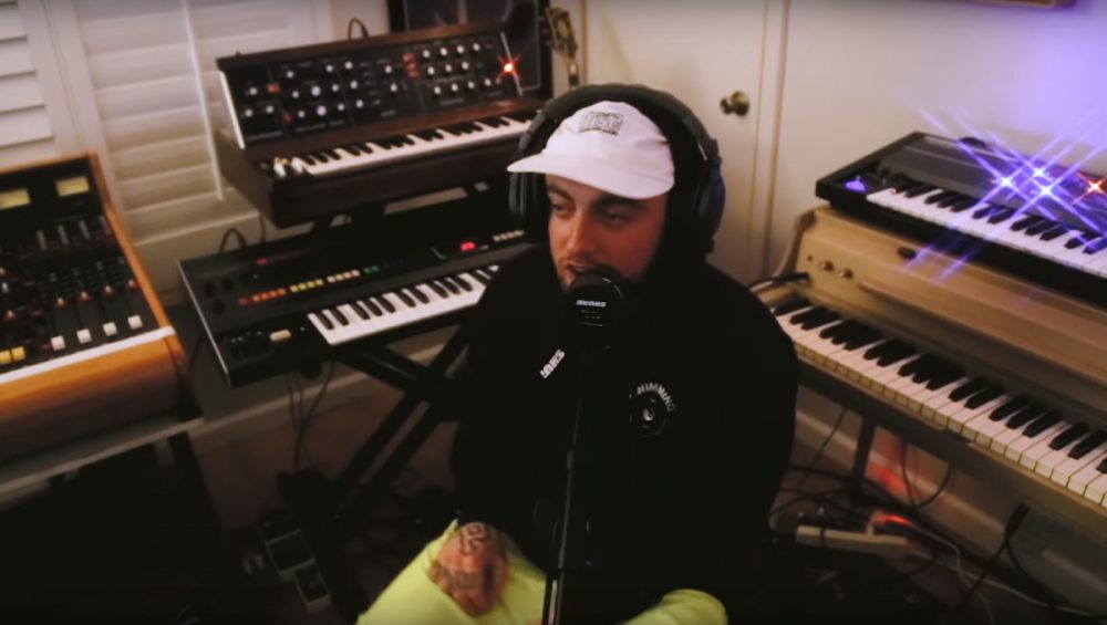 Mac Miller se graba interpretando 'Inertia' y lanza el merch de 'Swimming'