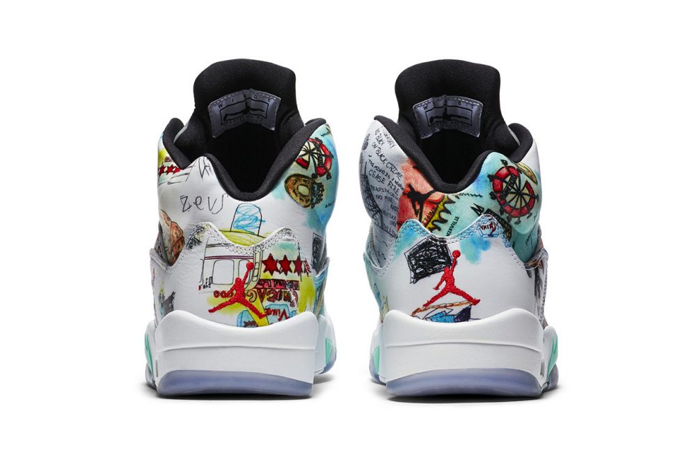 jordan retro 5 wings