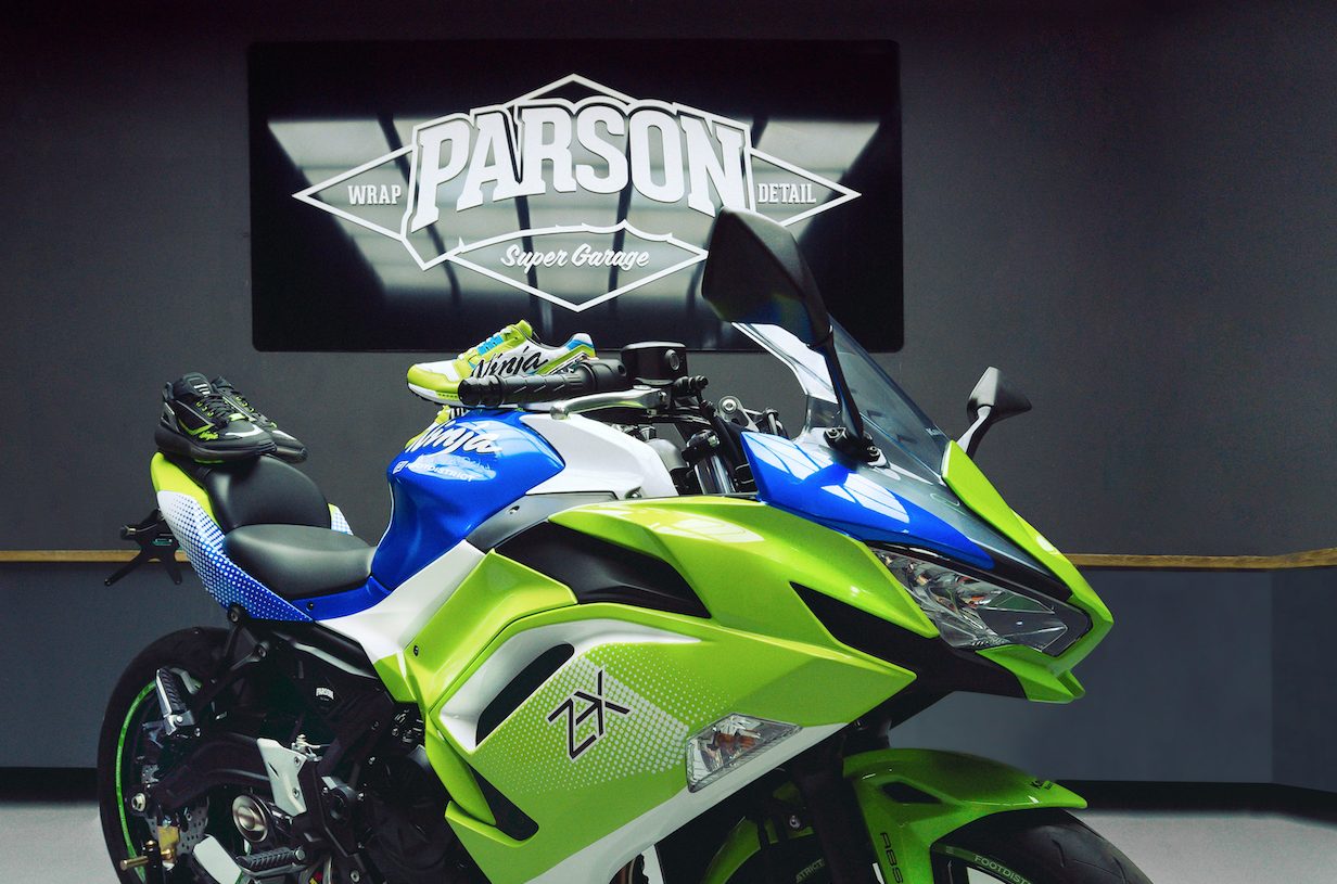 Gana la Kawasaki Ninja customizada que sortea FOOTDISTRICT!