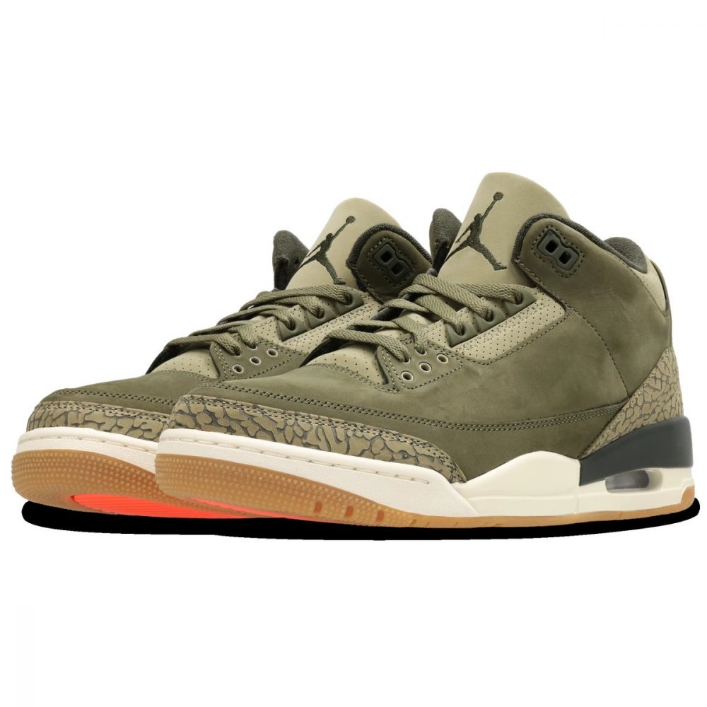 air jordan 3 retro medium olive