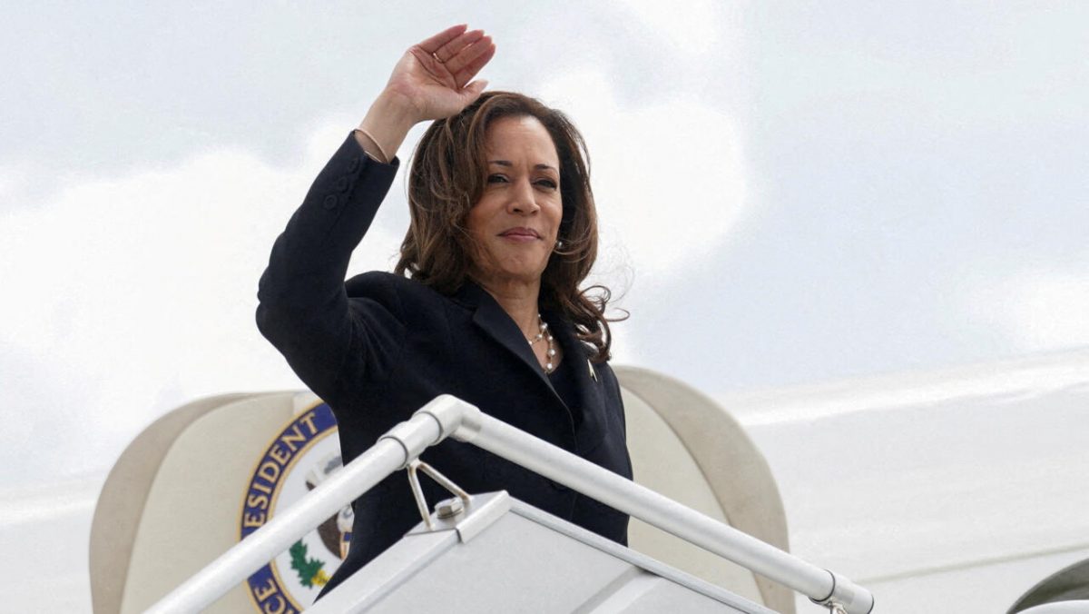 Kamala Harris promociona su libro con una letra de Kendrick Lamar