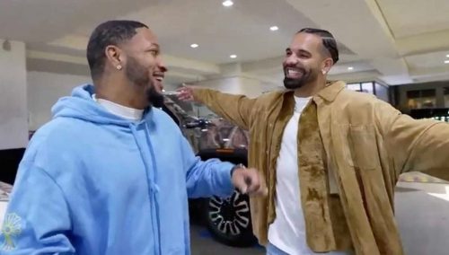 Drake compró de nuevo el Bentley que Quavo le regaló a Saweetie