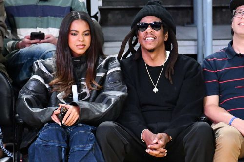 JAY-Z y Blue Ivy sorprenden a todos en un partido de la NBA