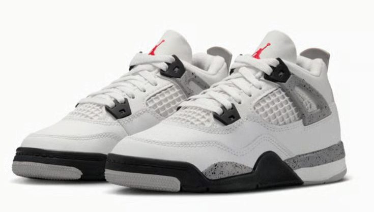 Air Jordan 4 Retro colorway Bred White Cement coleccionistas