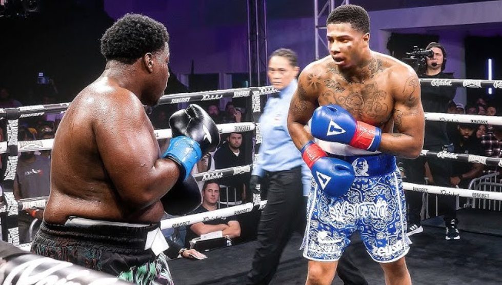Blueface pierde su combate de boxeo contra Chibu