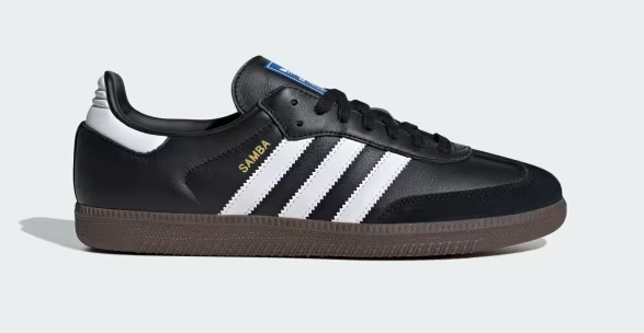 adidas Samba OG Black White Gum inversa negra blanca suela gum