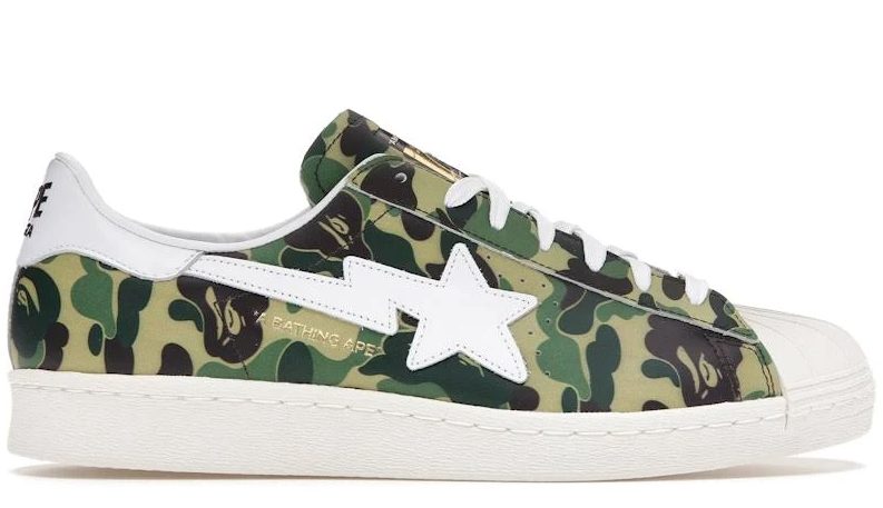 BAPE adidas Superstar ABC Camo 2003 collab streetwear