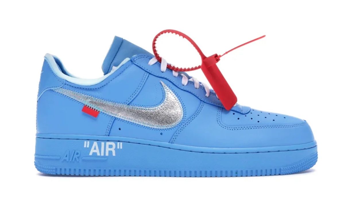 Off-White Nike Air Force 1 Low MCA azul universitario 2019 Figures of Speech Serena Williams