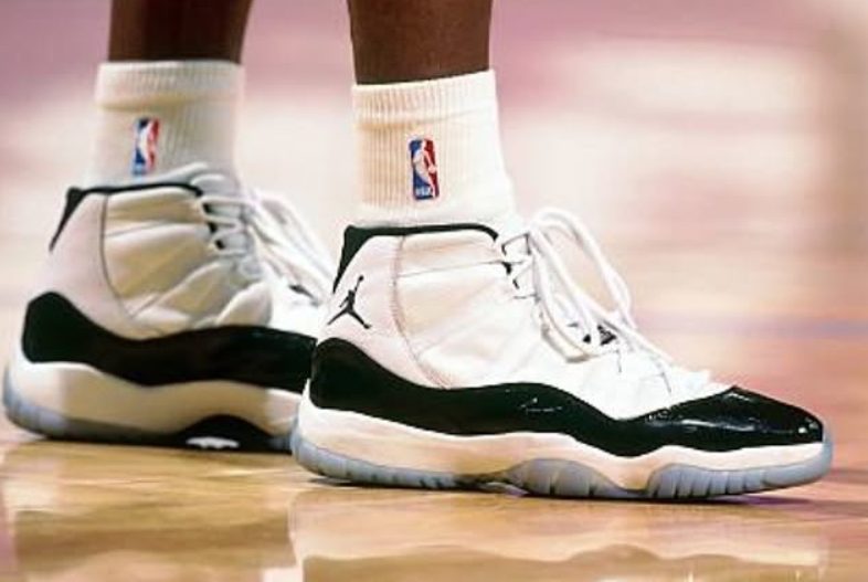 Air Jordan 11 historia 1995 primer modelo charol baloncesto Hatfield original
