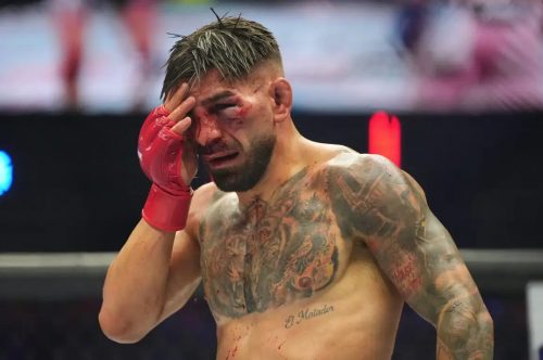 Ilia Topuria y su primera derrota contra Gaethje