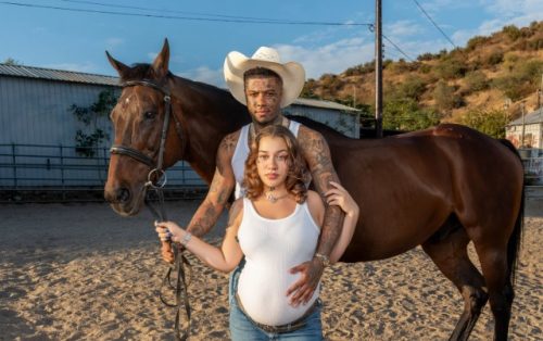 Neveah saca un cuchillo a su novio Blueface