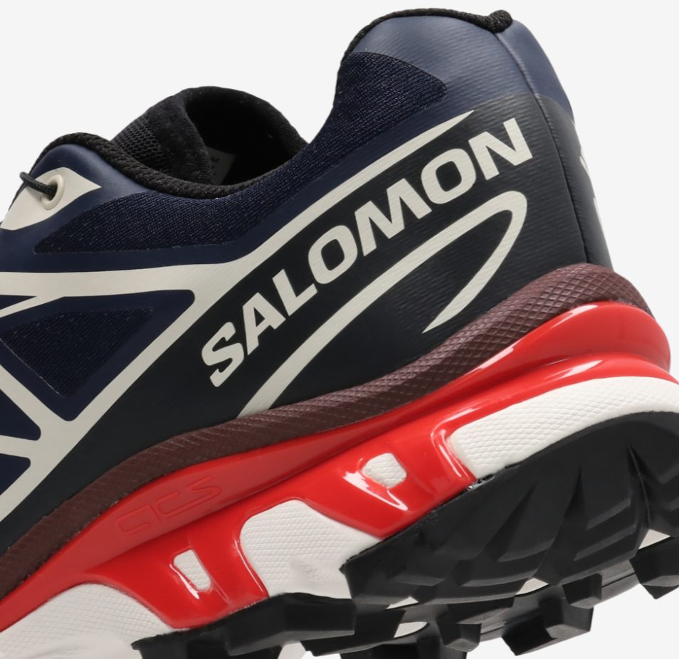 Suela Mud Contagrip de las Salomon XT-6 vista desde abajo