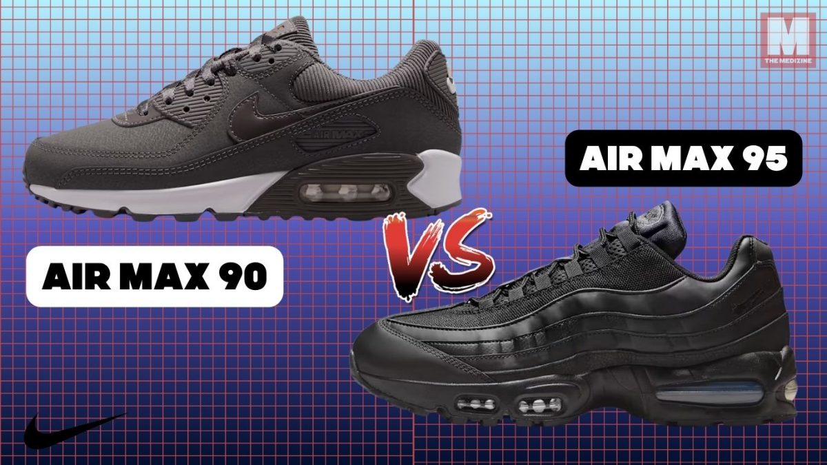 Air Max 90 vs Air Max 95: una pelea difícil de luchar