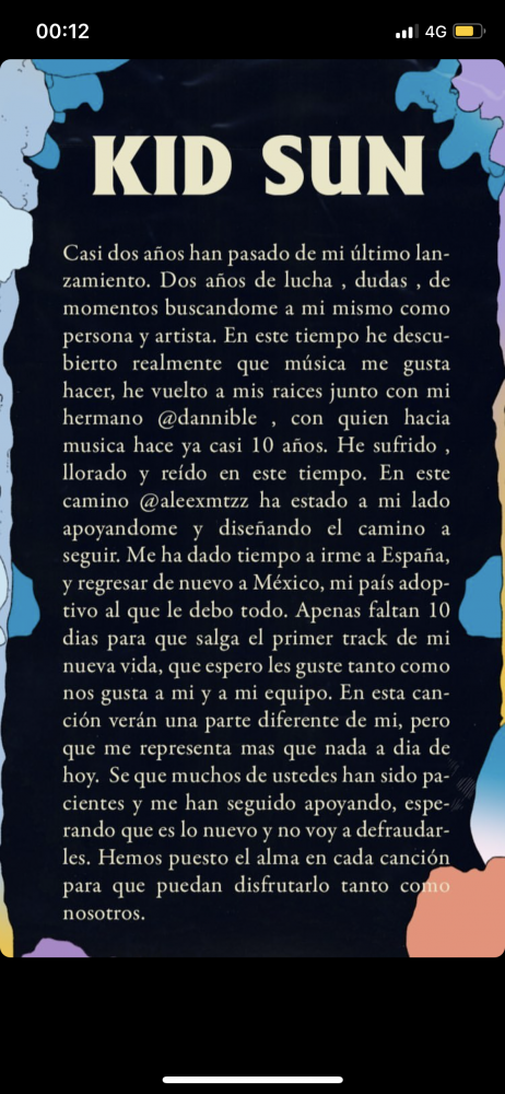 Kid Sun anuncia 'El Modo', su vuelta a la música, para el 22 de marzo Image from iOS 1 462x1000 - Kid Sun anuncia 'El Modo', su vuelta a la música, para el 22 de marzo